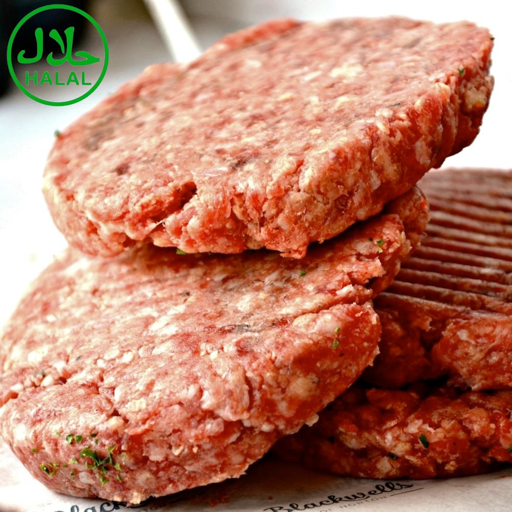 Hamburguesa De Ternera Halal Fresca - 1º Calidad - 1kg