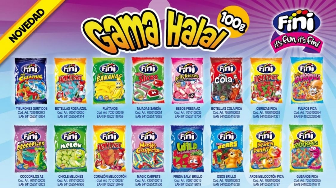 PACK Golosias Sin Gluten y Halal - Bolsa Chucherias 12 x 100 gr