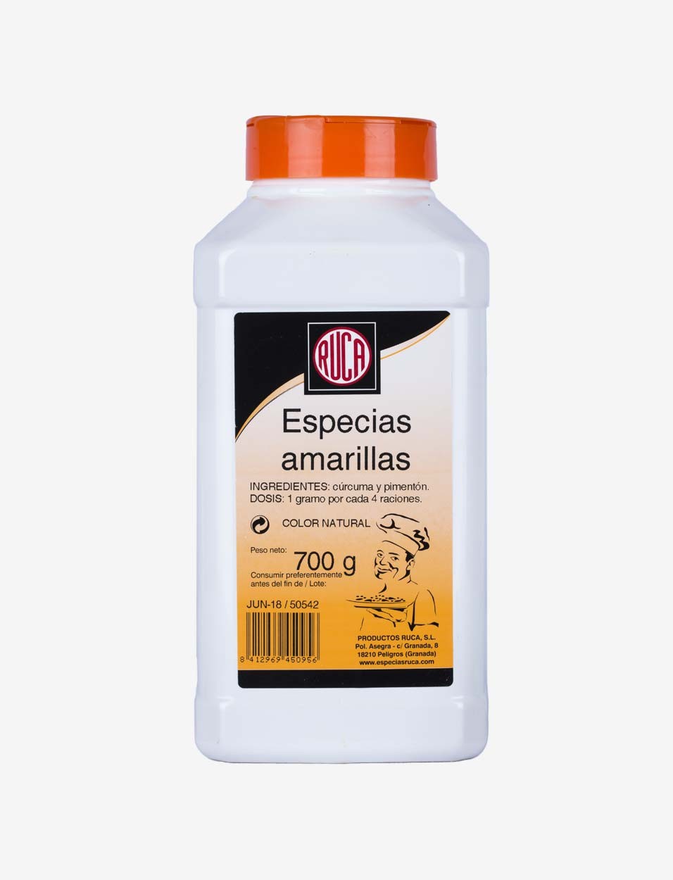 Especias Amarillas - Colorante Natural - Selección Especias Oriente - Ruca