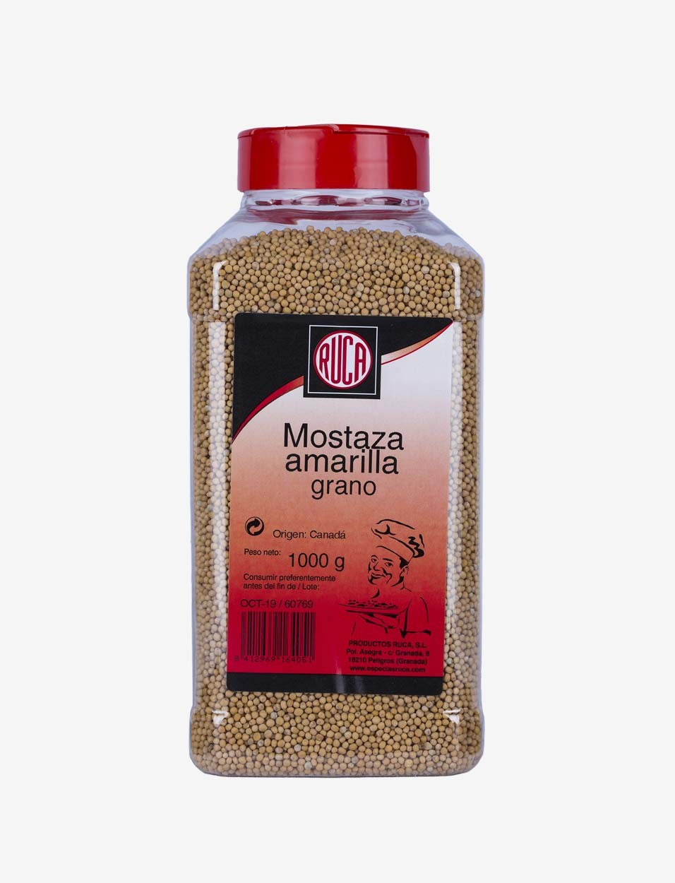 Mostaza Amarilla en Grano - Selección Especias Oriente - Ruca - 1Kg