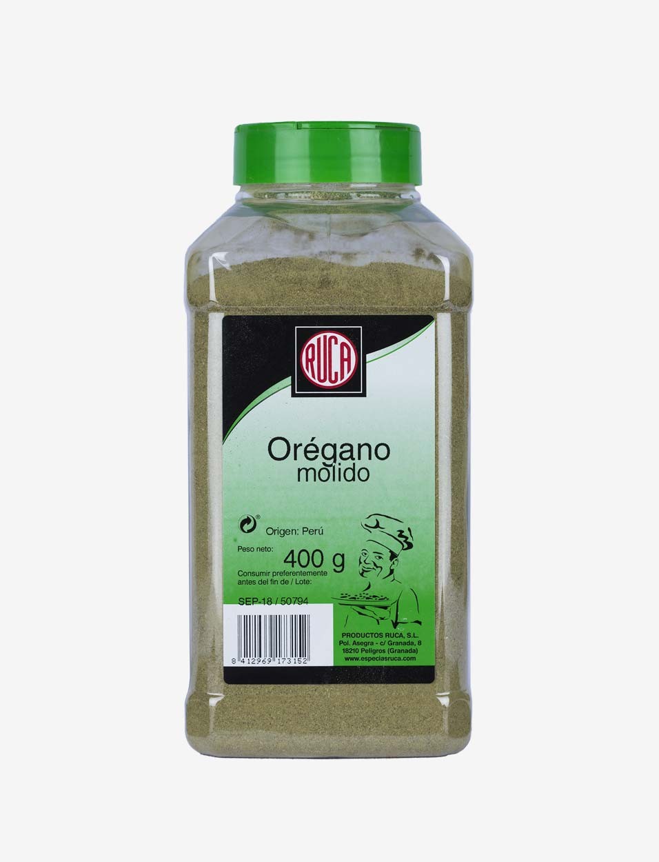 ORÉGANO MOLIDO - SELECCIÓN ESPECIAS ORIENTE - RUCA - 400GR