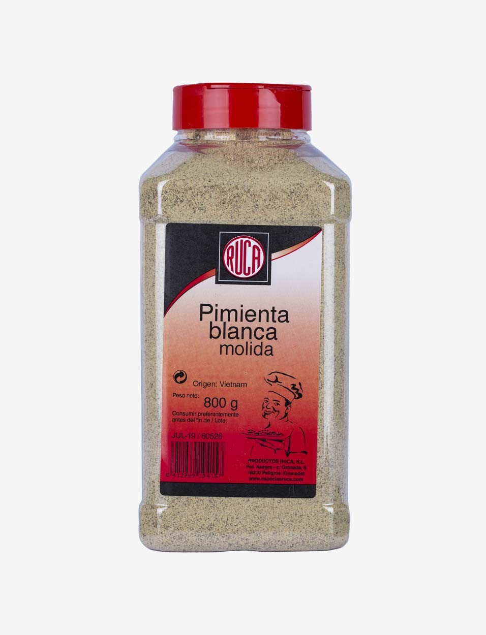 Pimienta Blanca Molida- Selección Especias Oriente - Ruca