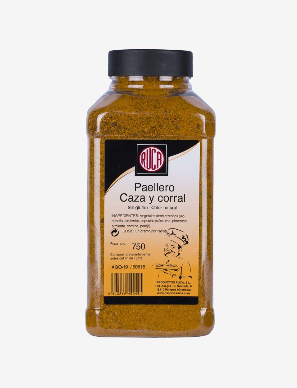 Aliño Especias Paellero Caza y Corral - Selección Especias Oriente - Ruca