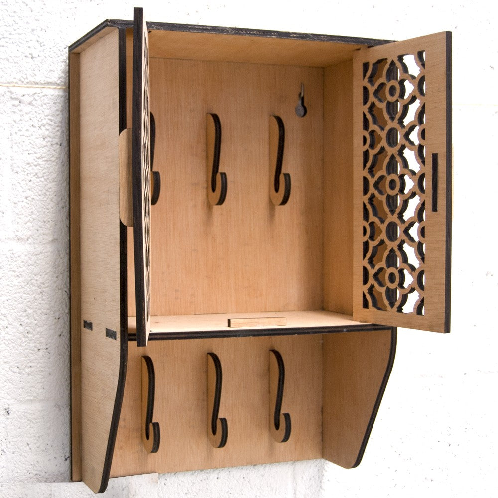 Armaria + Perchero - 100% Madera - Modelo Jaima