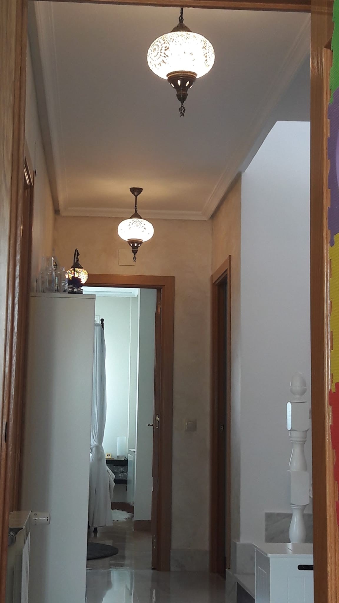 Lampara Turca - Cristal Murano - Mosaico - Gran Calidad - 25 cm