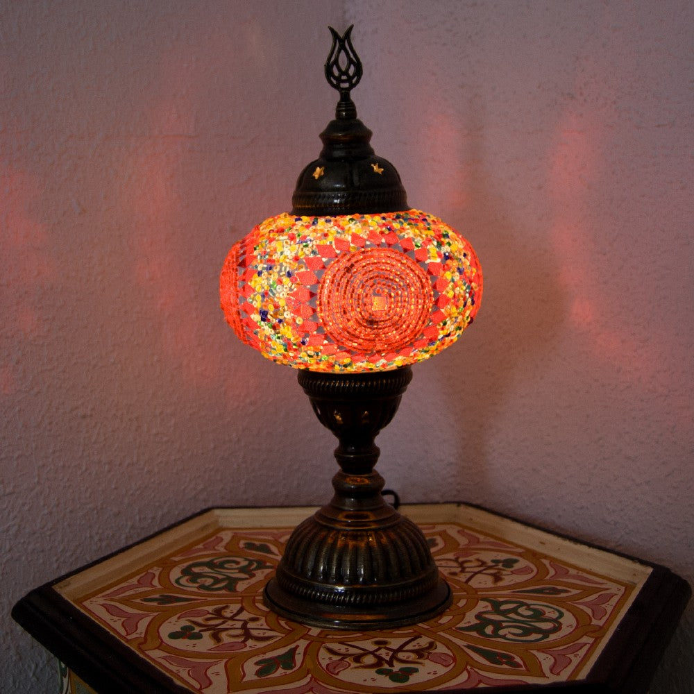 Lampara Turca Sobremesa - Mesita de Noche - Modelo Turkish Alwan - Nº3