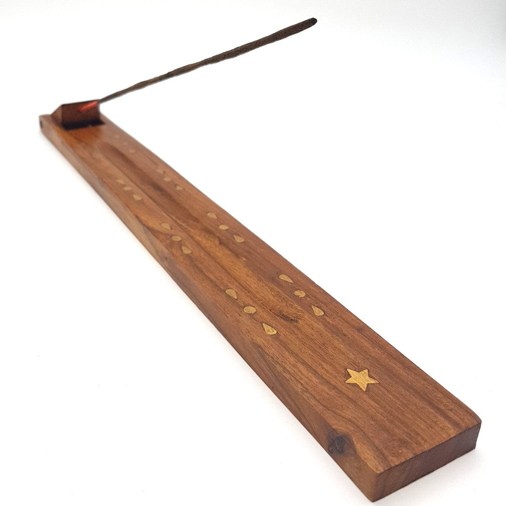 Tablilla Madera incensario Varillas Incienso - Modelo Mukhfi