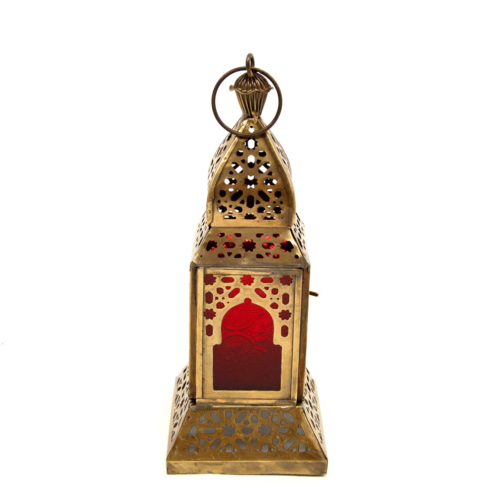 Farol Bronce para Vela - 22 cm - Modelo Agrabah