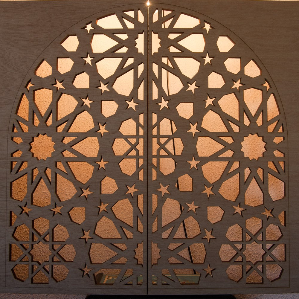 Ventana Samai Madera - 2 Hojas - 100 x 100 cm