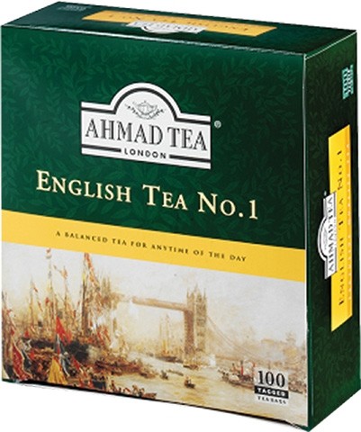Té Earl Grey - Bolsitas De Té - AHMAD TEA LONDON - 100 Bolsitas - 200gr