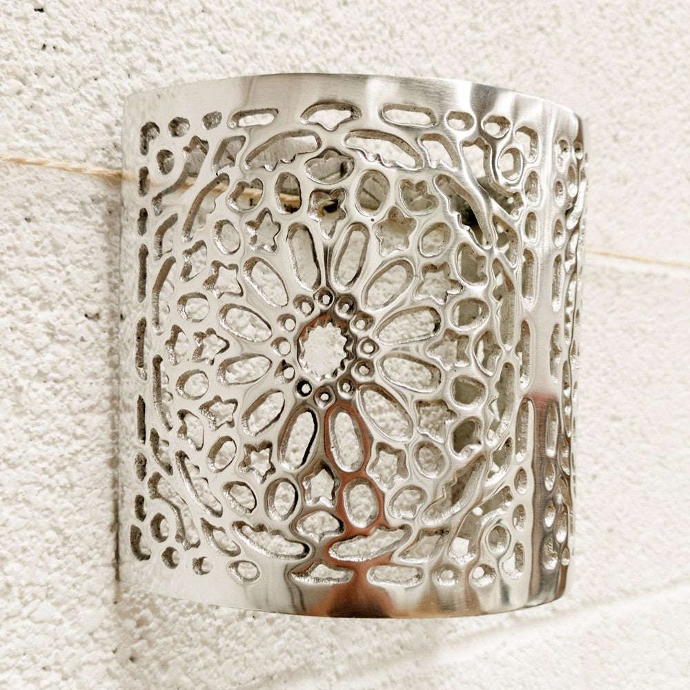 Apique Árabe Pared - Aluminio Pared - Diseños Geométricos - Modelo Alhambrein