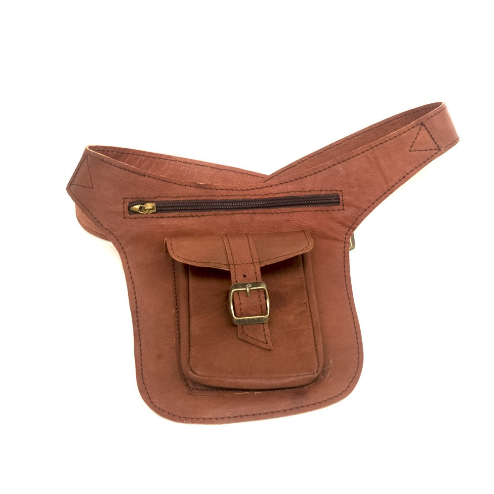 Riñonera Artesana - 100% Cuero - Gran Calidad - Diseño Original