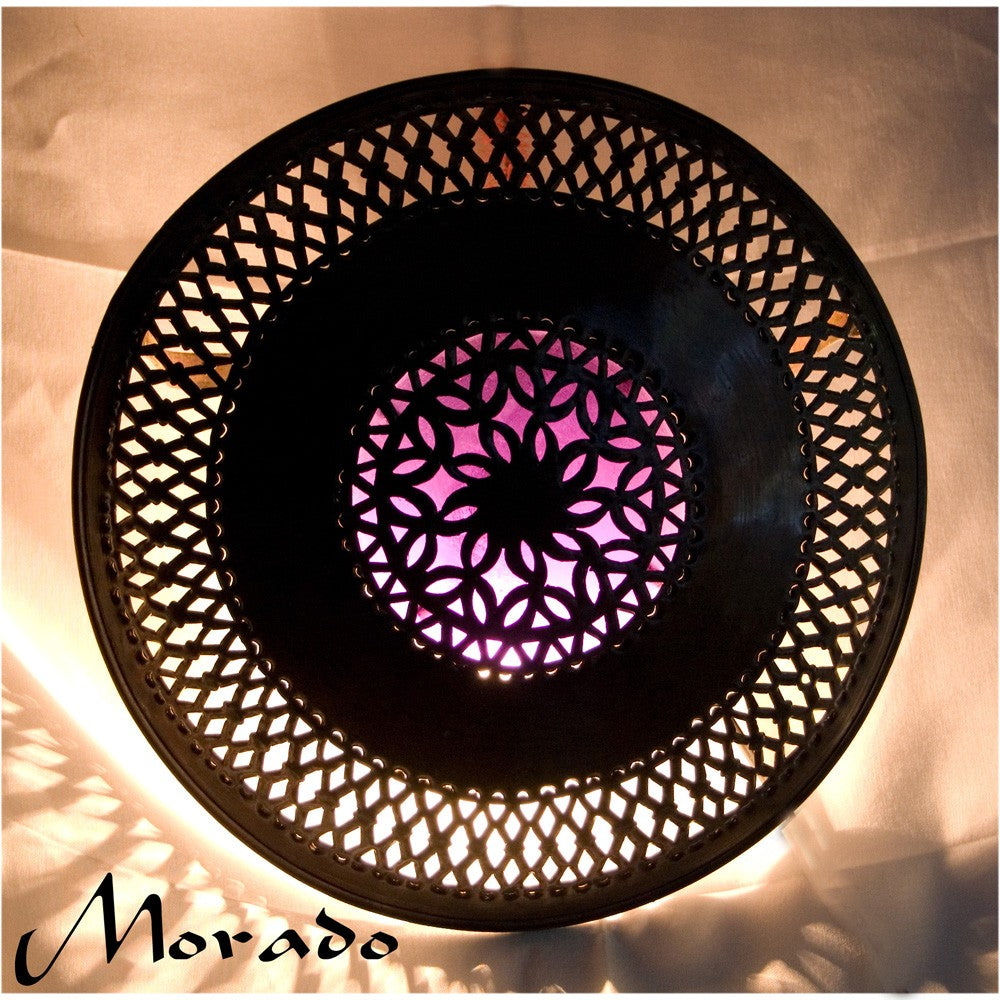 Aplique Escudo Color Cobre con Resina - Varios Colores