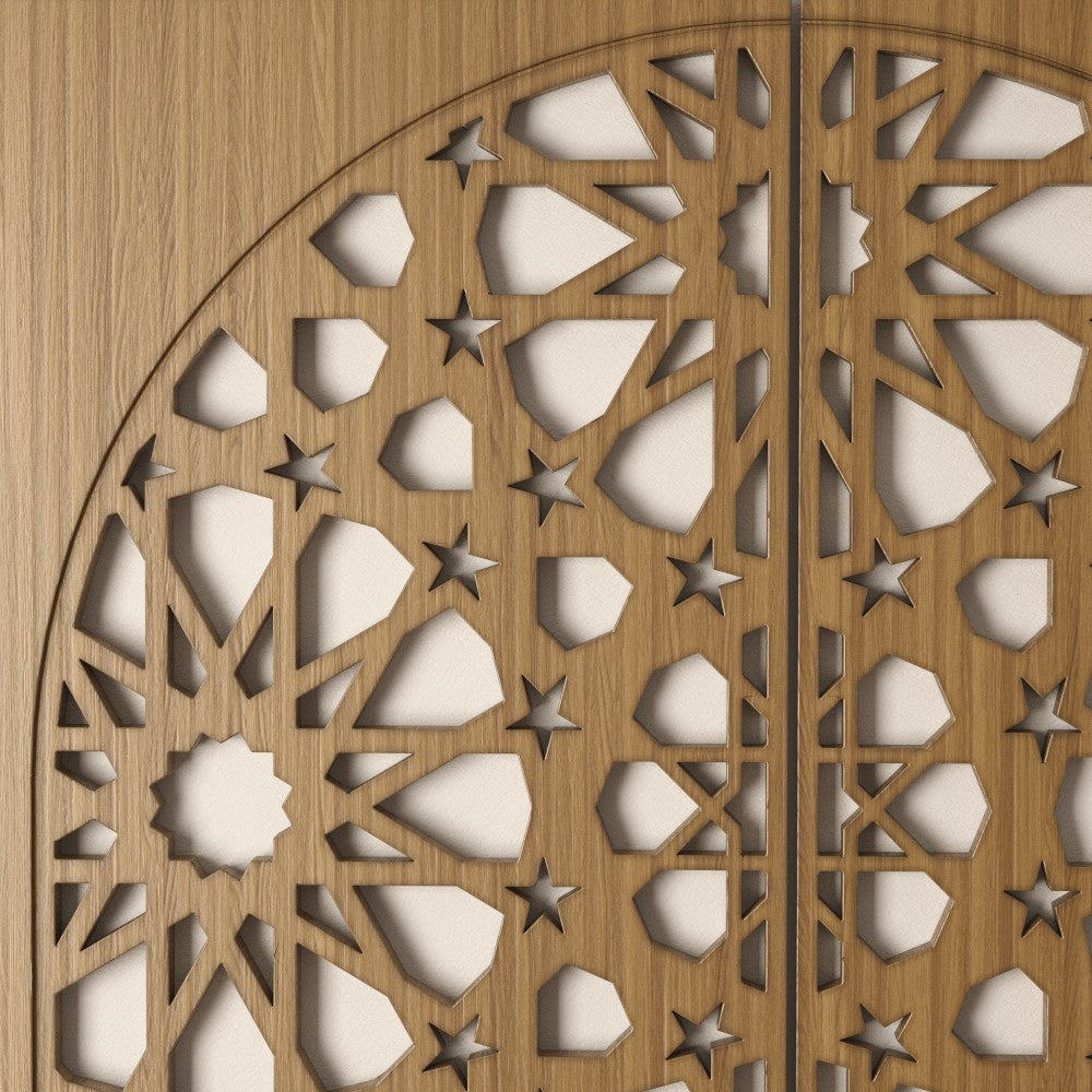Ventana Samai Madera - 2 Hojas - 100 x 100 cm