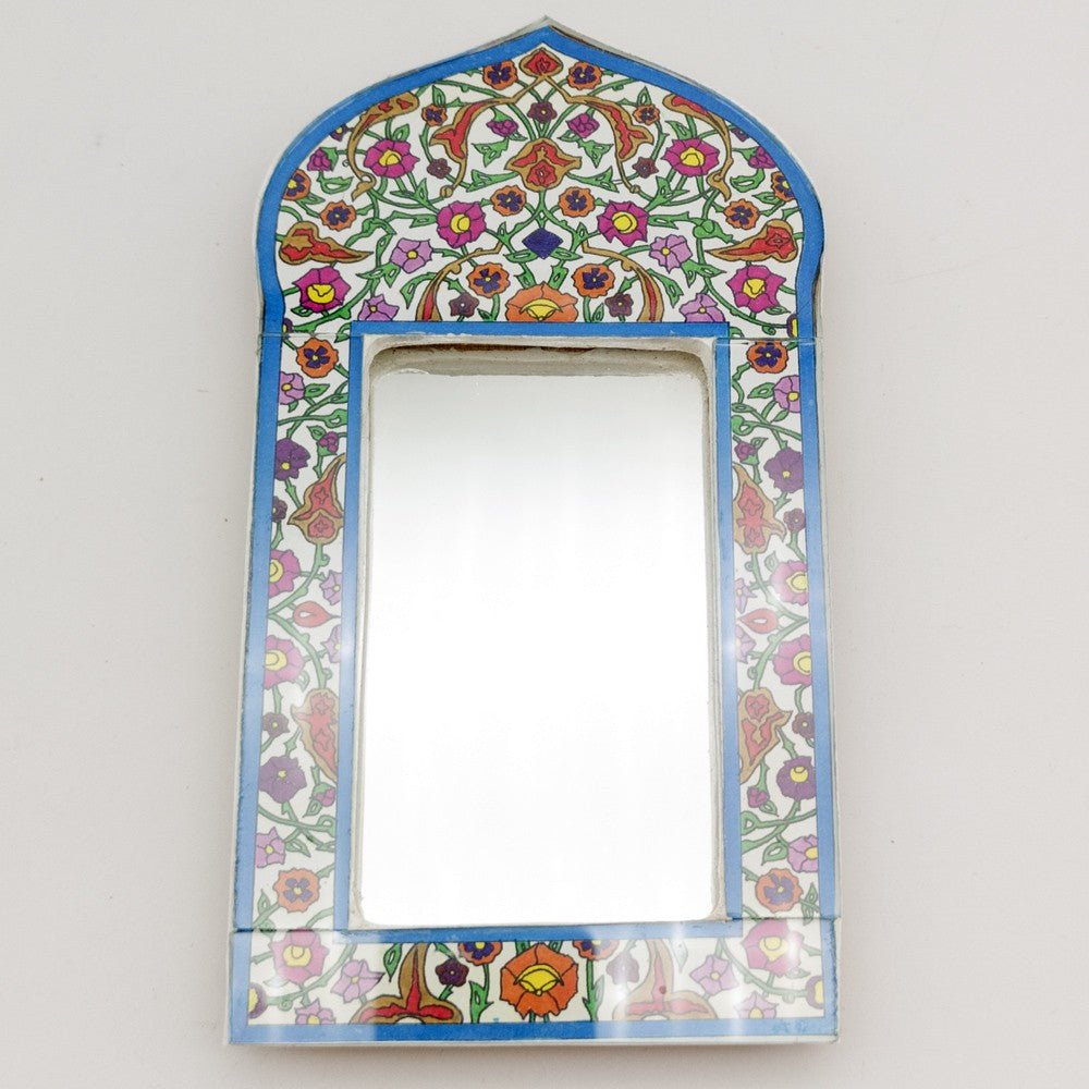 Espejito Andalusí Decorativo - Decoración Estilo Vintage 100% Artesanal - Modelo Hak nº16 - 19 x 11 cm