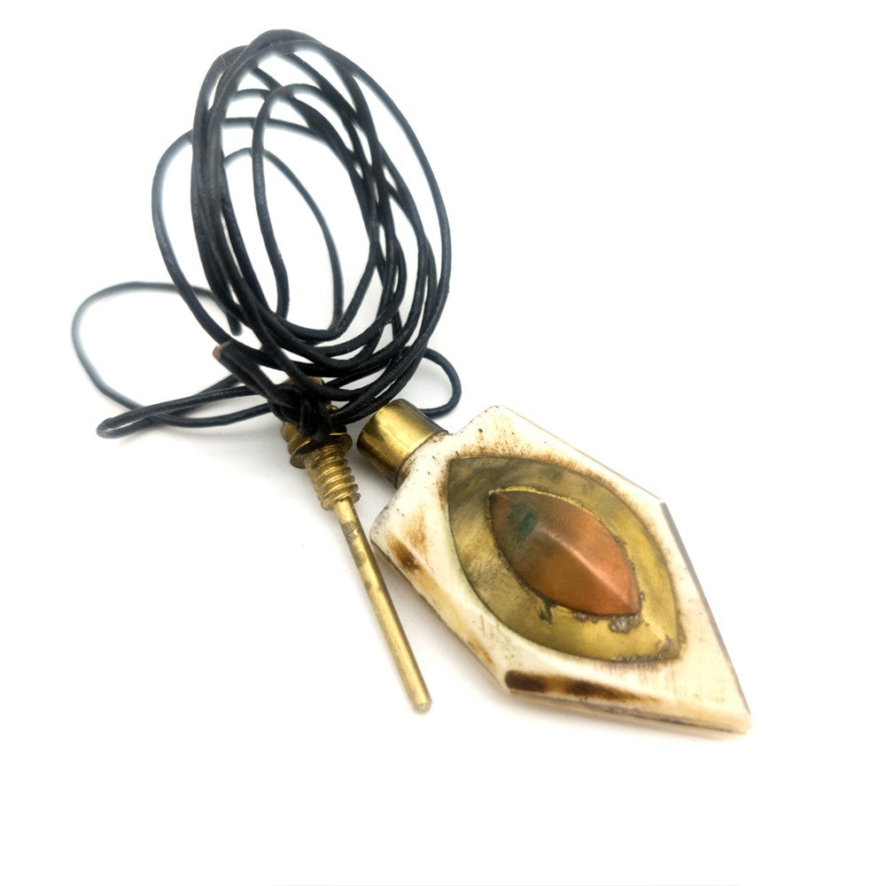 Colgante Porta Khol para Ojos Árabes - Colirio Árabe - Kuhul - Kohl - Modelo Adham