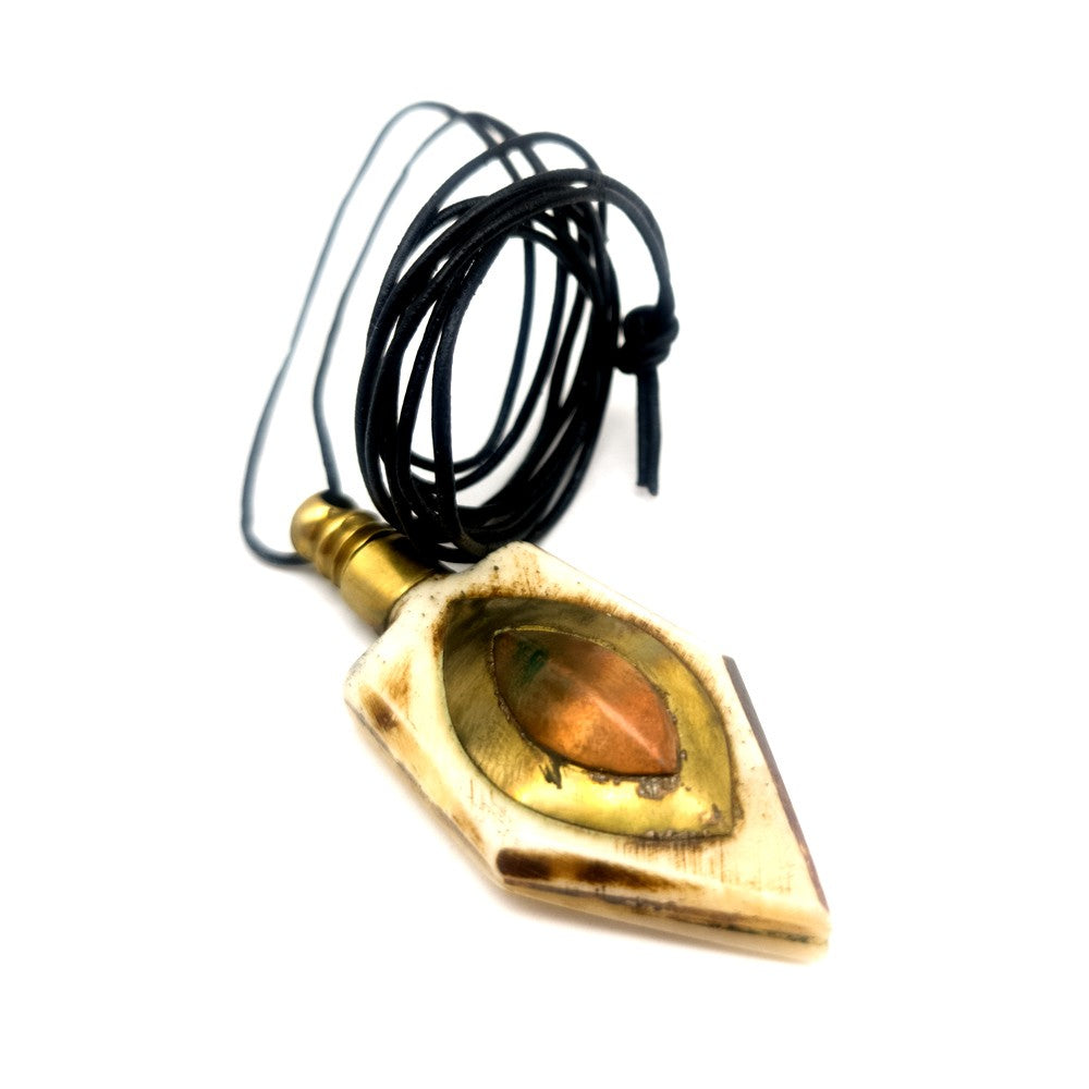 Colgante Porta Khol para Ojos Árabes - Colirio Árabe - Kuhul - Kohl - Modelo Adham