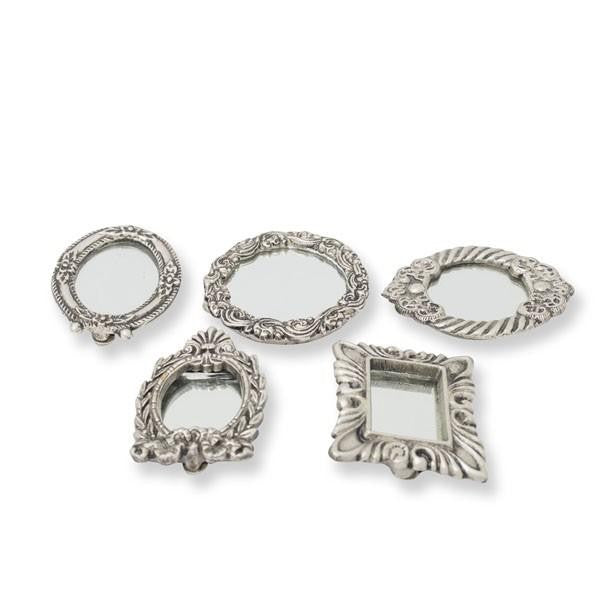 Juego 5 Espejitos de Bronce - 2 Colores