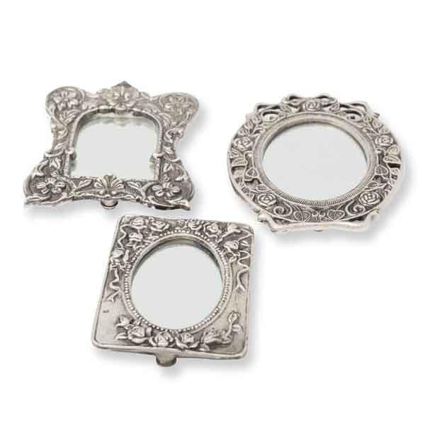 Juego 3 Espejitos de Bronce - 2 Colores