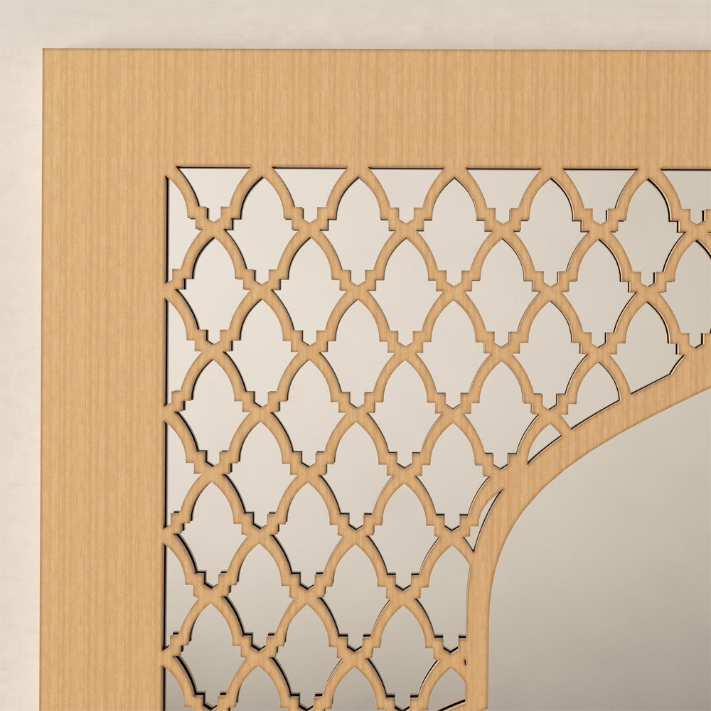Espejo Árabe - Corte por Láser - Modelo Bab Jaima - 100 x 80 cm