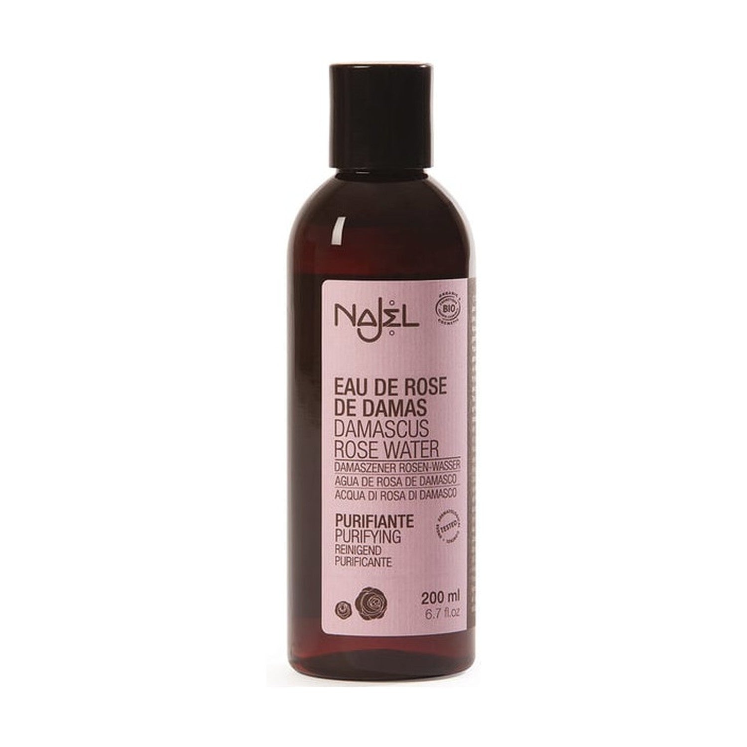 Agua De Rosa De Damasco - Purificante - Bio - 200 ml