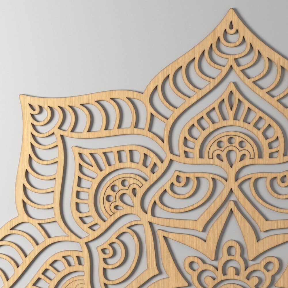 Cabecero Cama Mandala 160 cm - Madera - Modelo Tibet