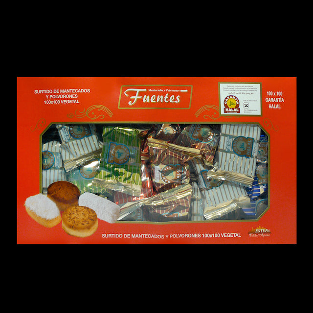 Surtido Mantecados y Polvorenes FUENTES - Garantía Halal - 600 gr