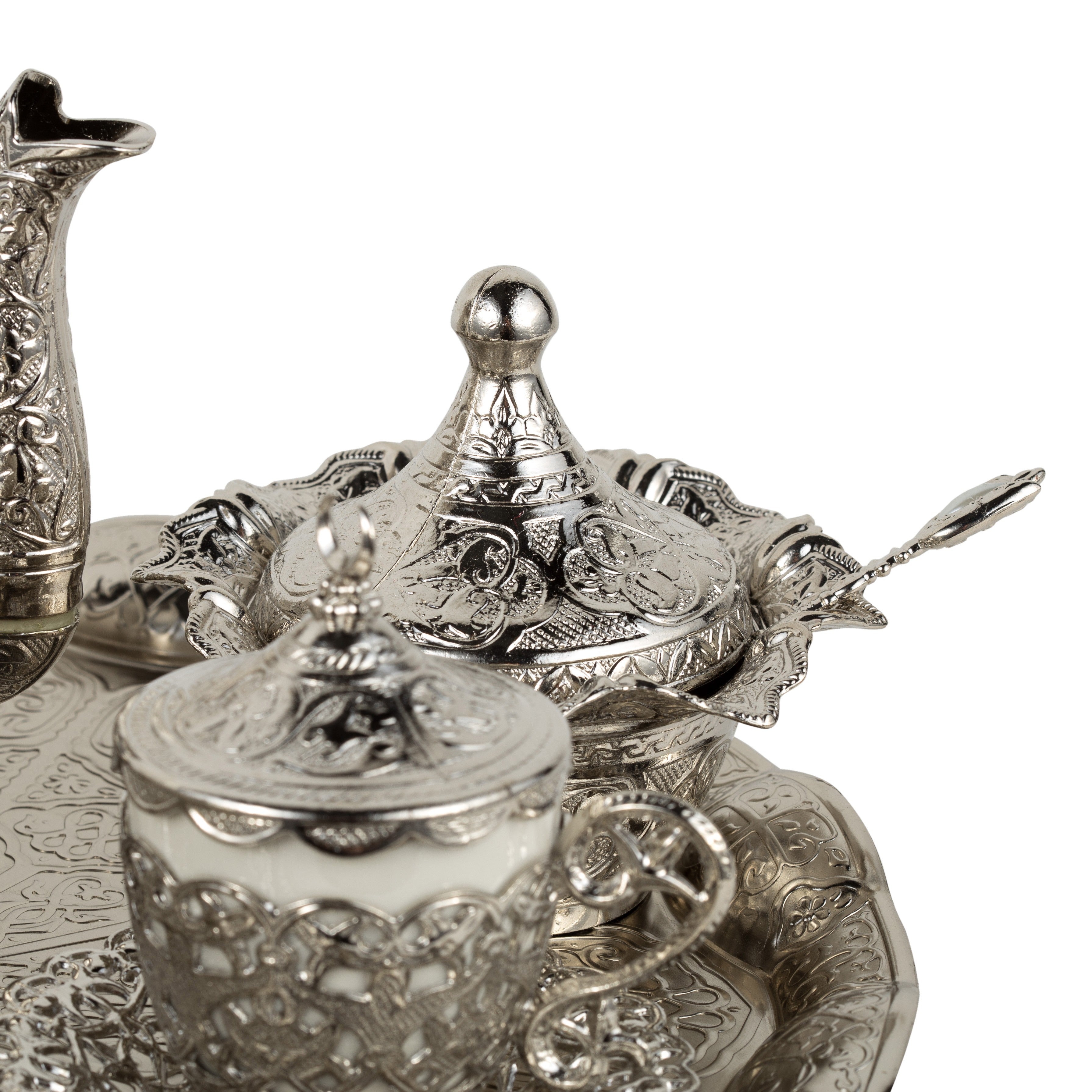 Juego de Té Deluxe Decorativo - Decoración Turca Modelo Istanbul