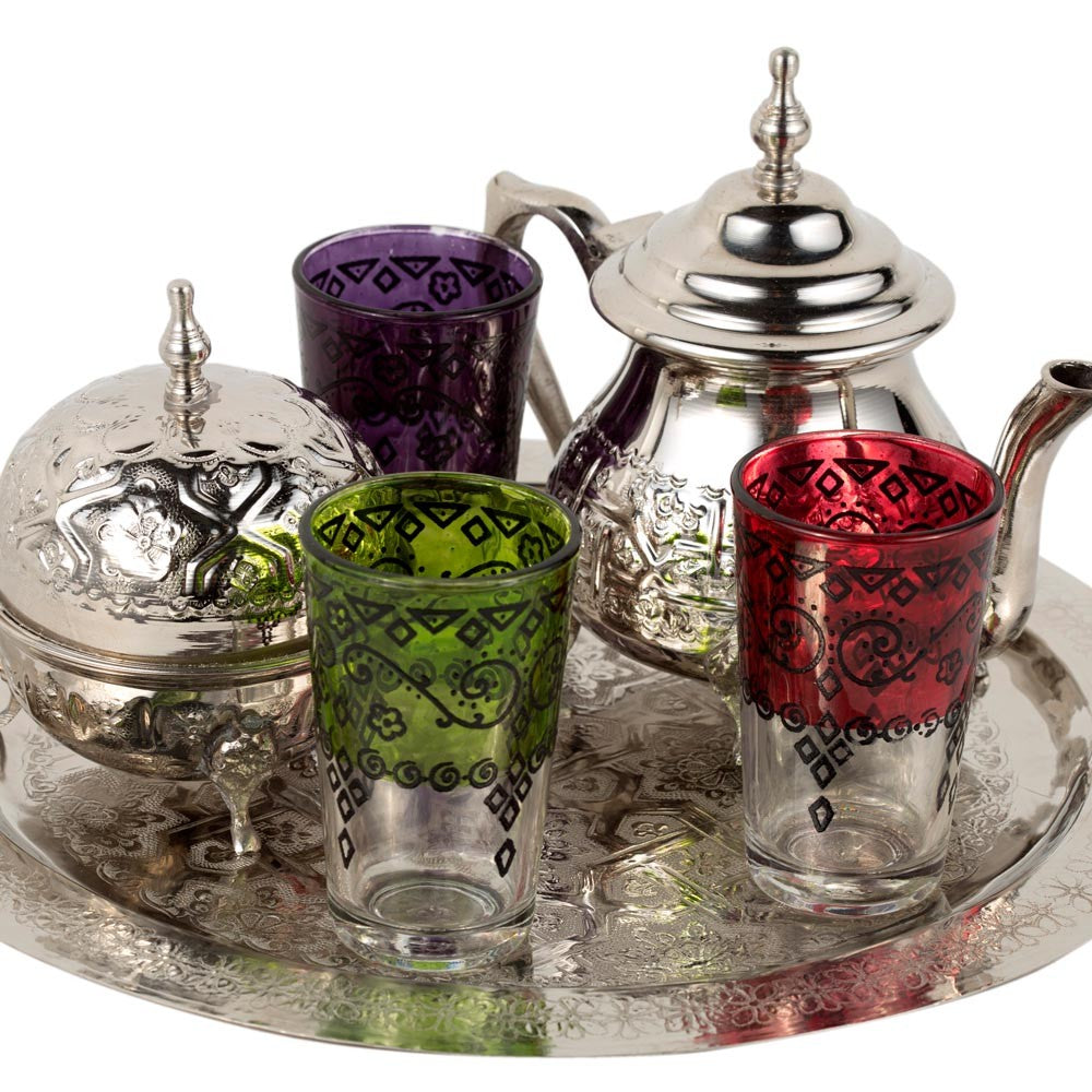 Juego de Té Arabe - Modelo Marrakech