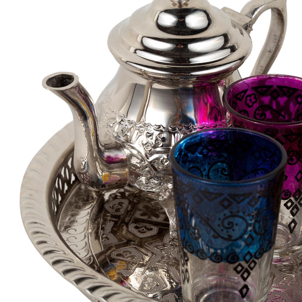 Juego de Té Arabe - Modelo Tetuán