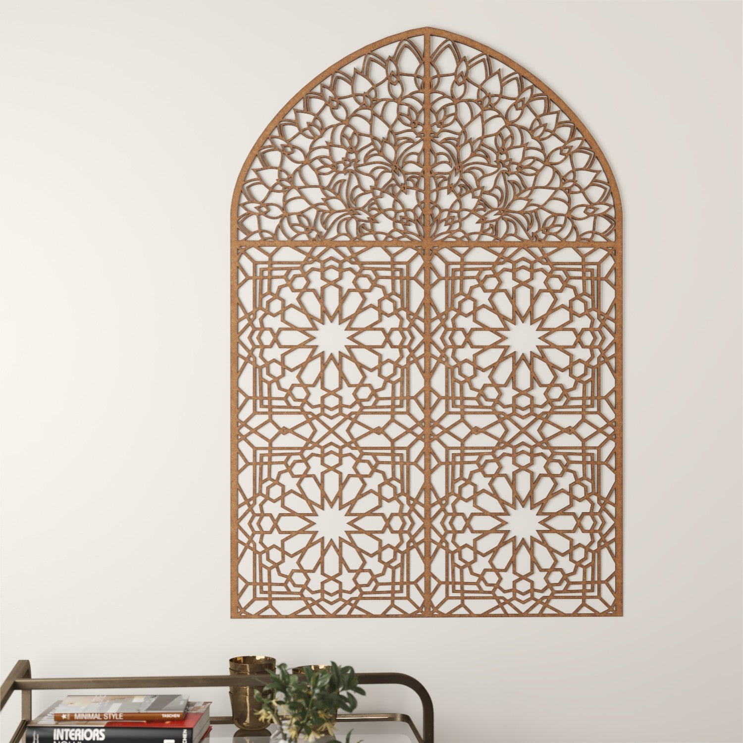 Ventana Celosía Arabe - Modelo Bab Alhambra - 100 x 60 cm