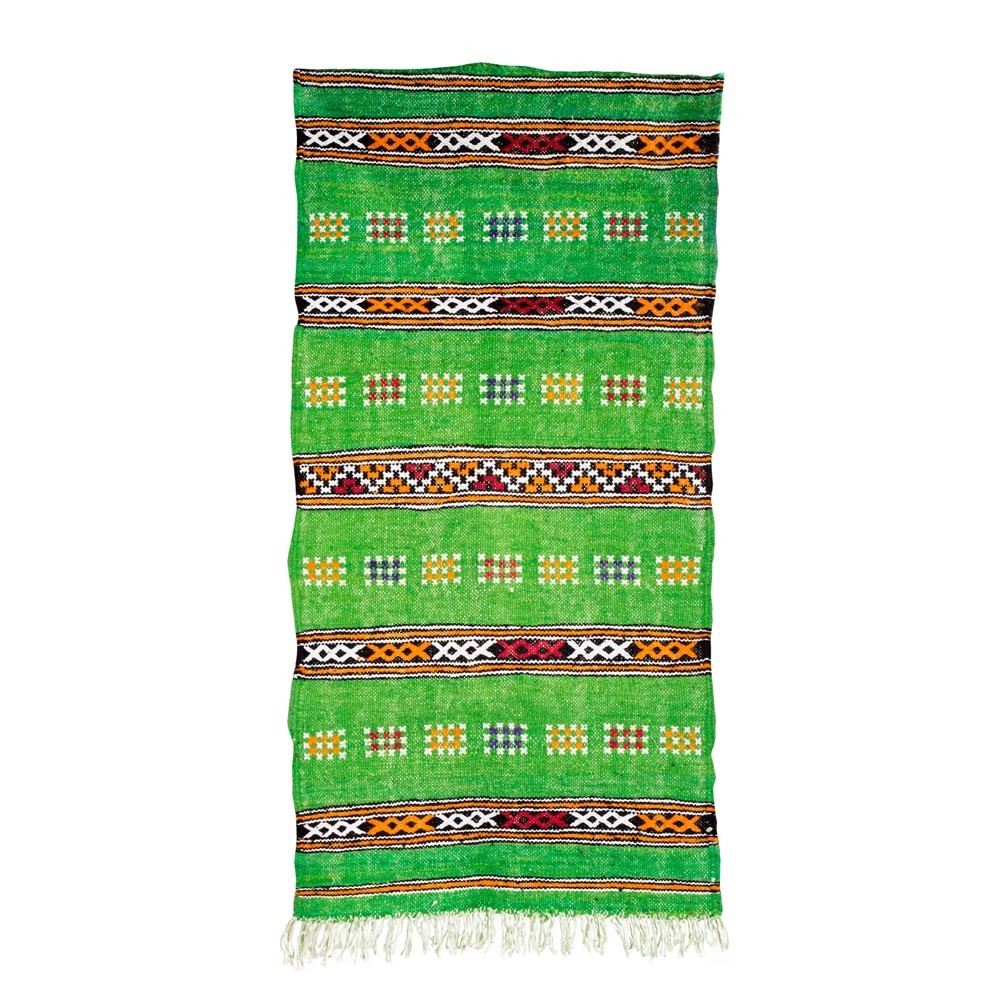 Tapiz Bereber de Lana - kilim Ahdar - 120 x 58 cm