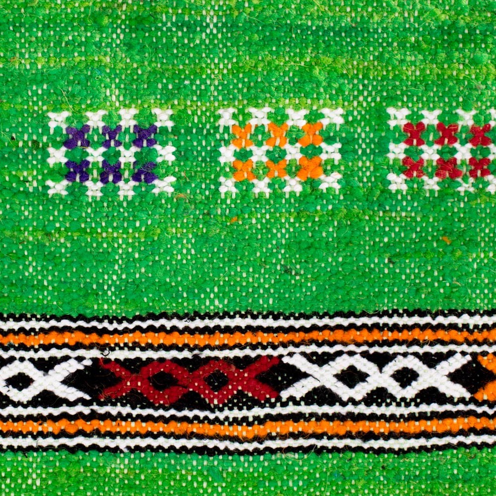 Tapiz Bereber de Lana - kilim Ahdar - 120 x 58 cm