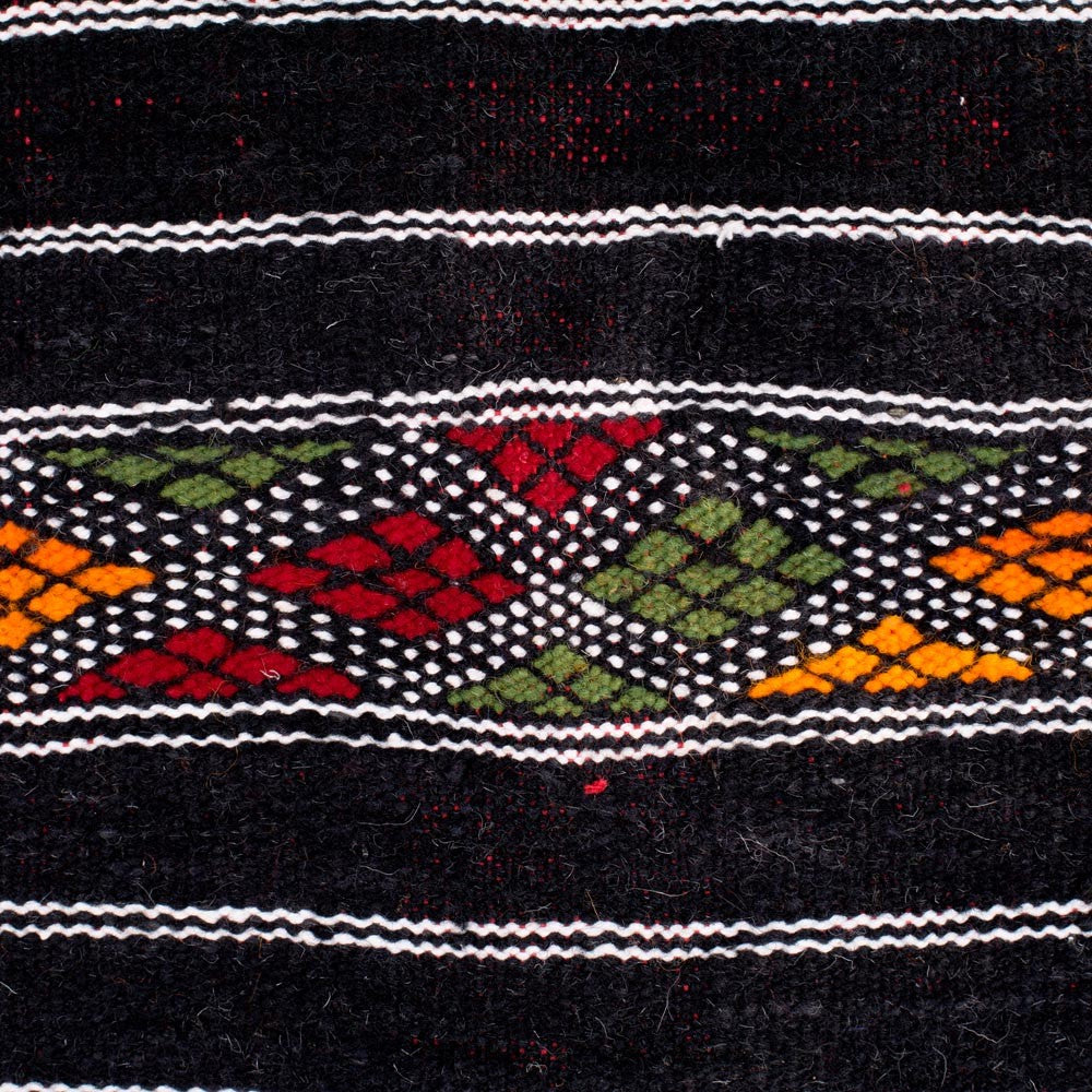 Tapiz Bereber de Lana - Kilim Aswad - 120 x 52 cm