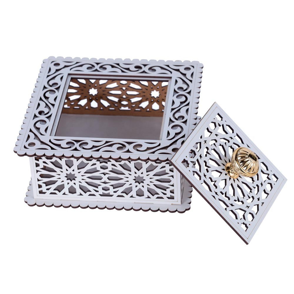 Cajita De Madera - Modelo Generalife - Corte Por Láser - Varios Tamaños