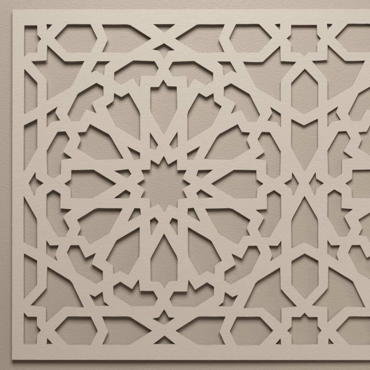 Celosia Árabe 100cm x 60cm - Diseño Alhambra