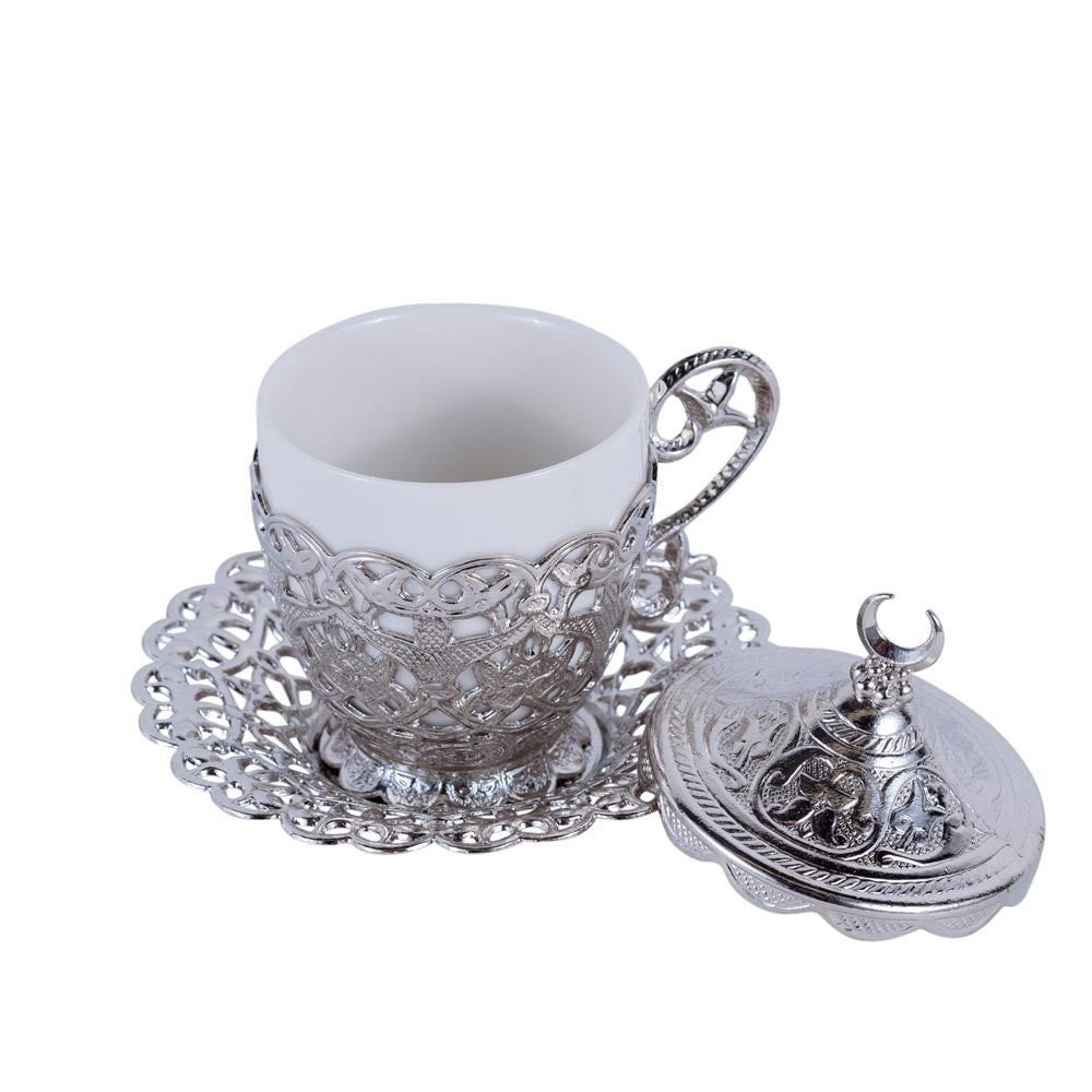 Taza y Platito Té o Café Turco - Modelo Kahua