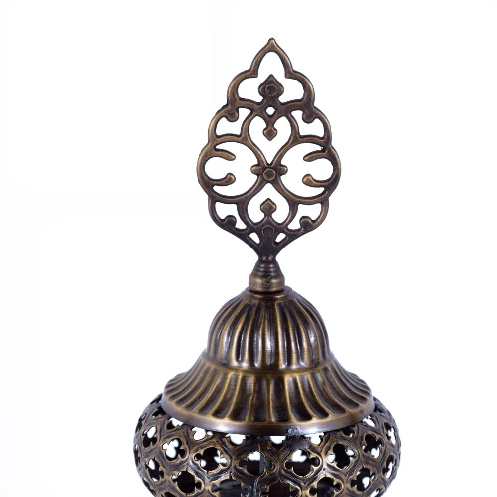 Lámpara Turca Sobremesa - Modelo Tawil 2 - 40 cm - Instalación Incluida