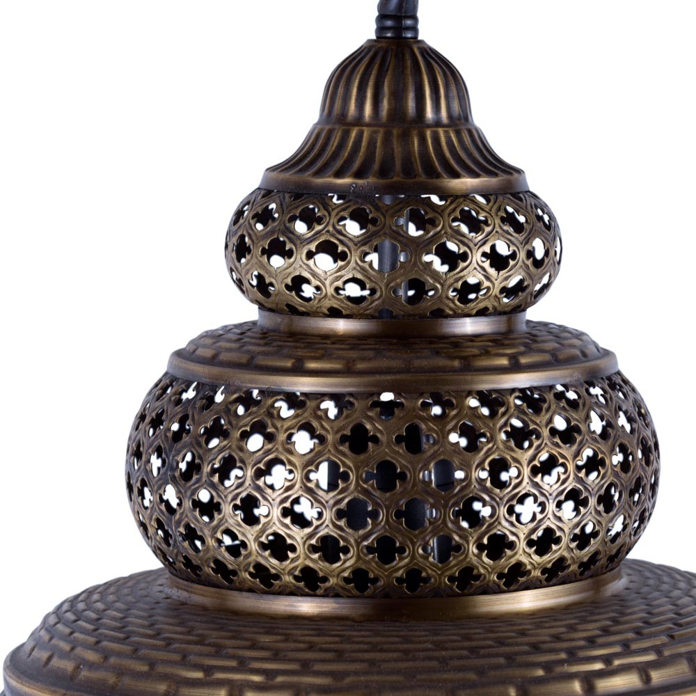 Lámpara Turca Colgante - Calidad Premium - Estambul - 60 cm - Instalación Incluida