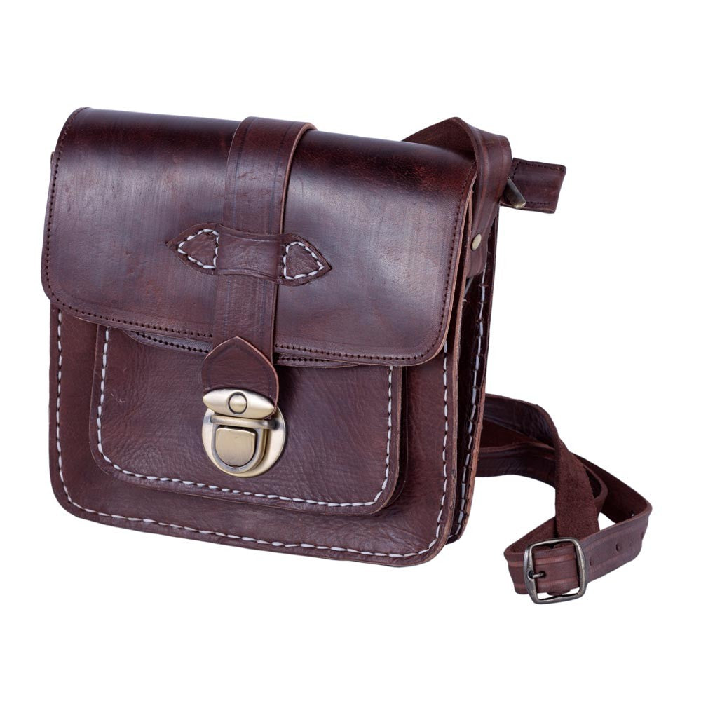 Bolso Cuero Hombre - 100% Natural - Marroquineria - Modelo Mufid