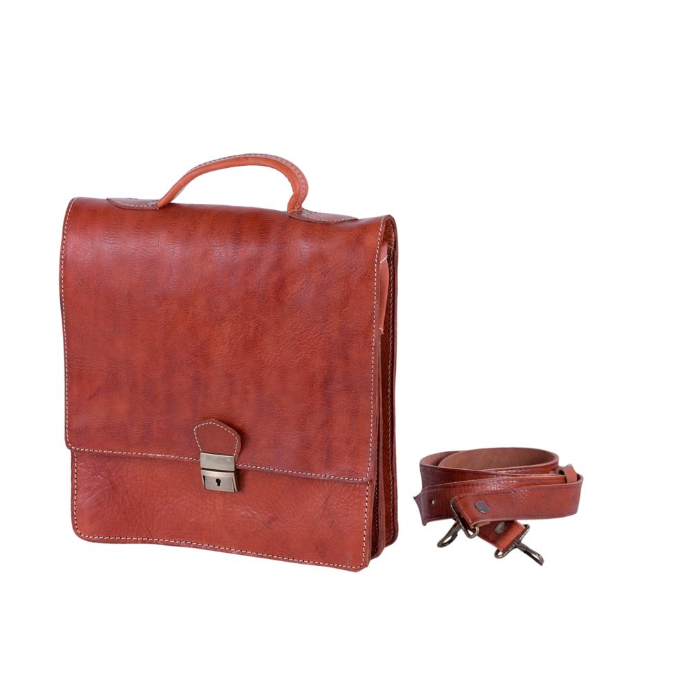 Cartera Piel Hombre- 100% Natural - Marroquineria - Modelo Maktab