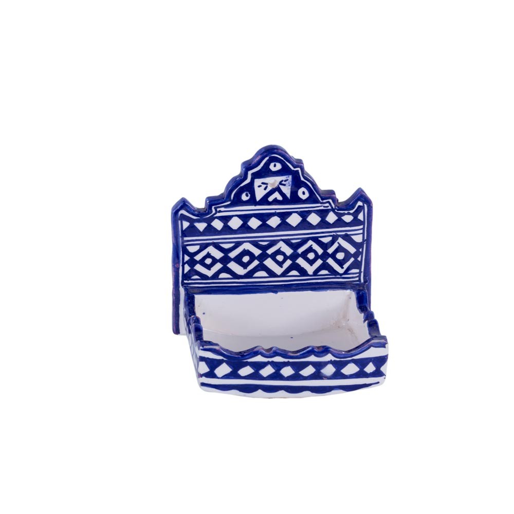 Jabonera Colgante Cerámica Fez - Atesania Marroqui - Modelo QUILADA