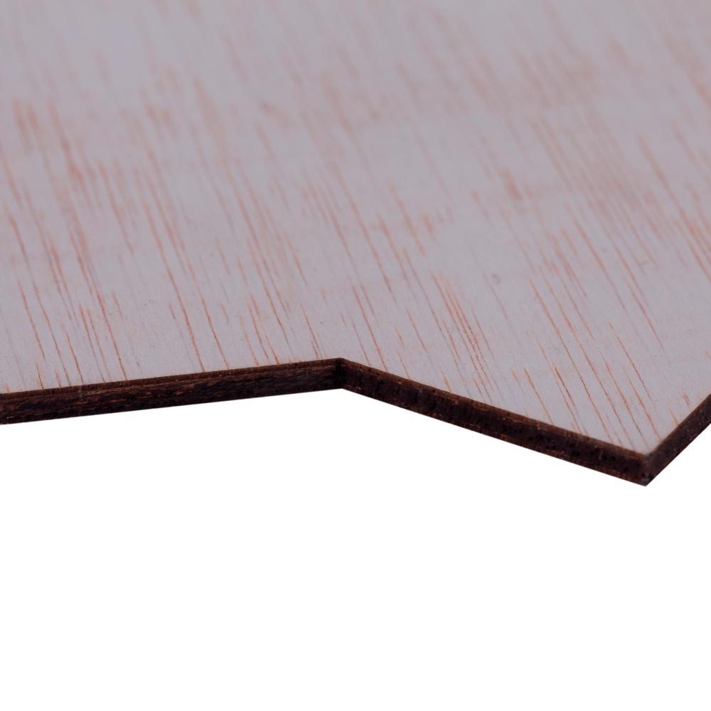 Estrella De Madera - 8 Puntas - 4 mm Grosor - Medidas personalizadas