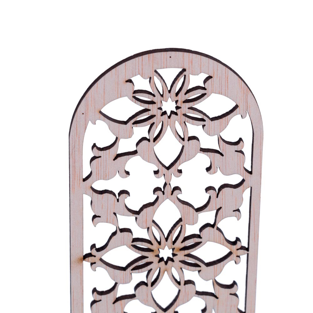 Celosía De Madera - Modelo Kuwa - 40 x 16 cm