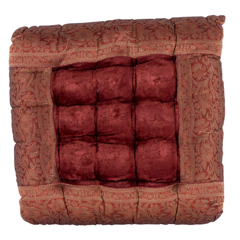Cojín Yoga - Decorado Indio - Incluye Relleno - 37 cm
