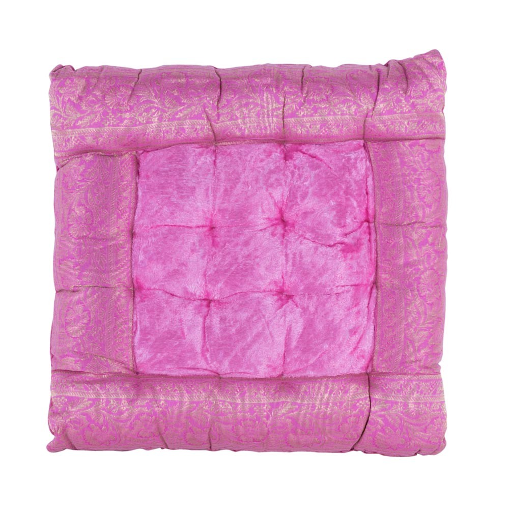 Cojín Yoga - Decorado Indio - Incluye Relleno - 37 cm