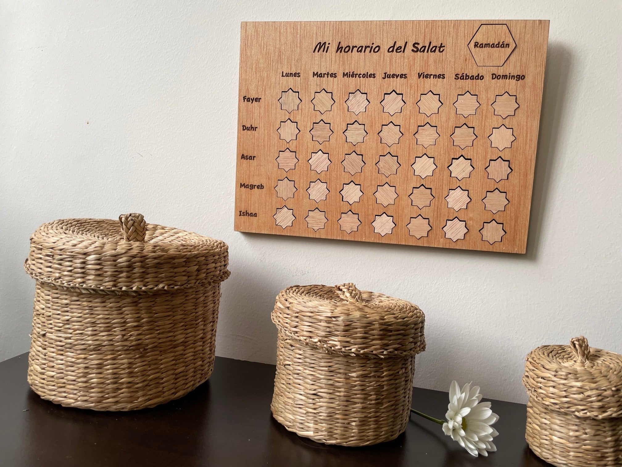 Horario Salat Madera - Juego Aprendizaje Meses del Año - Islam para Niños