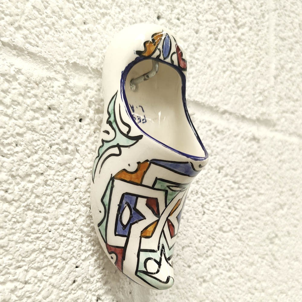 Guarda llaves Pared Babucha Colgante - Artesania Marruecos - Modelo - Modelo jawrb