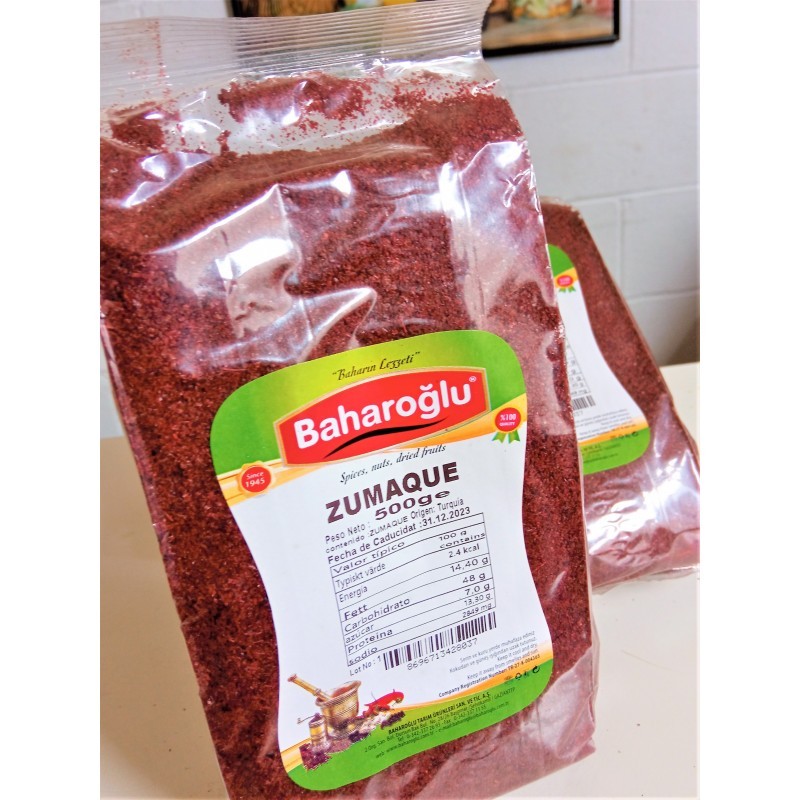 Sumak - 500gr - Zumaque - Sumac - Molido - Especias Orientales