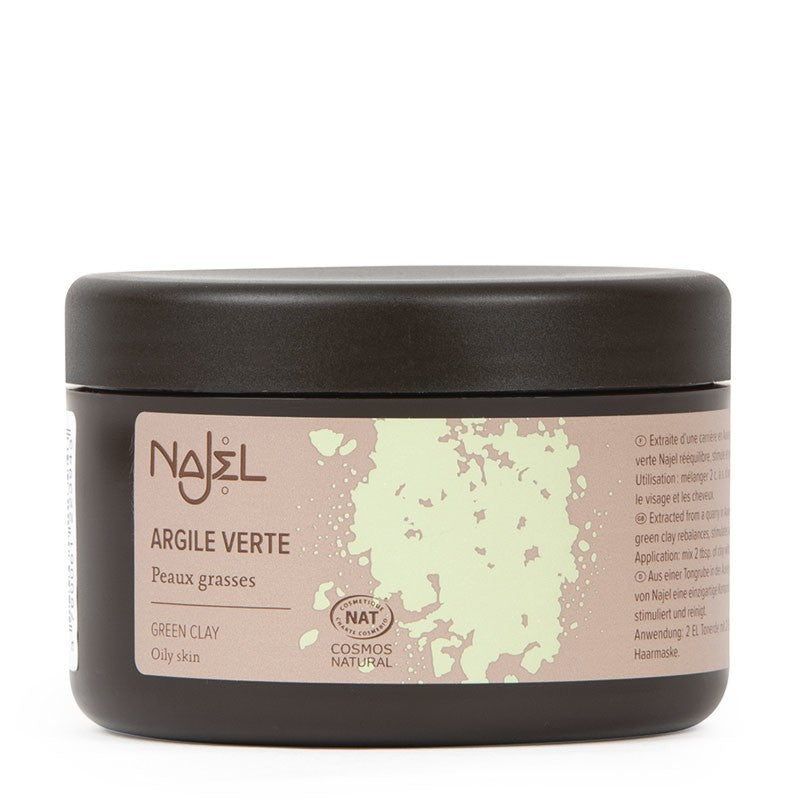 Arcilla Verde En Polvo - Cosmética Natural - Pieles Grasas - 150 g